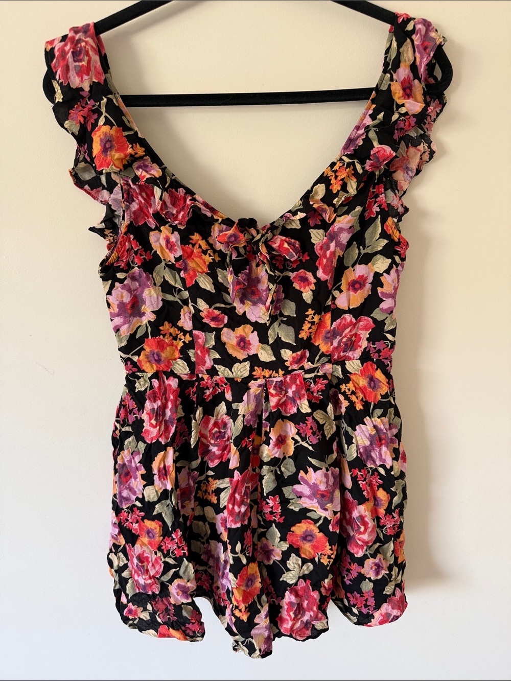 310. Kimchi Blue Floral Romper